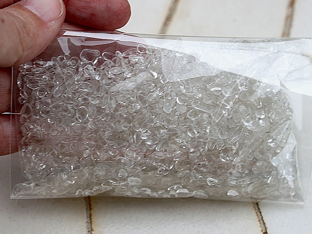 浄化用　透明　AAグレード　水晶さざれ石